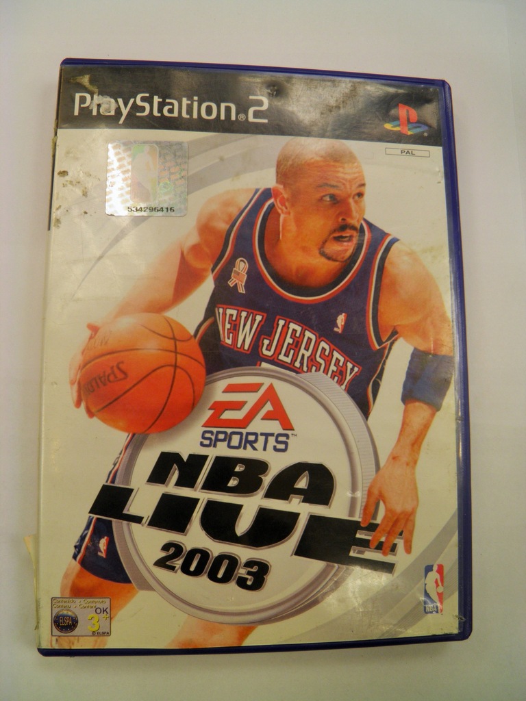 NBA LIVE 2003 NA PS2