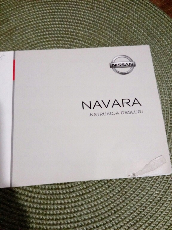 Instrukcja obsługi Nissan Navara