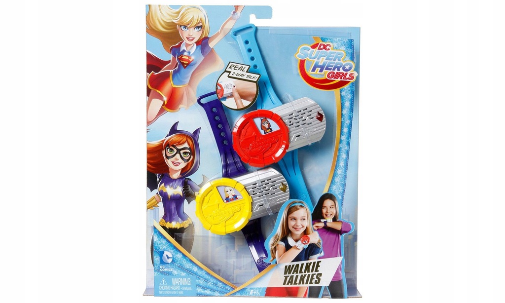 Barbie walkie-talkie Superbohaterki DNH03