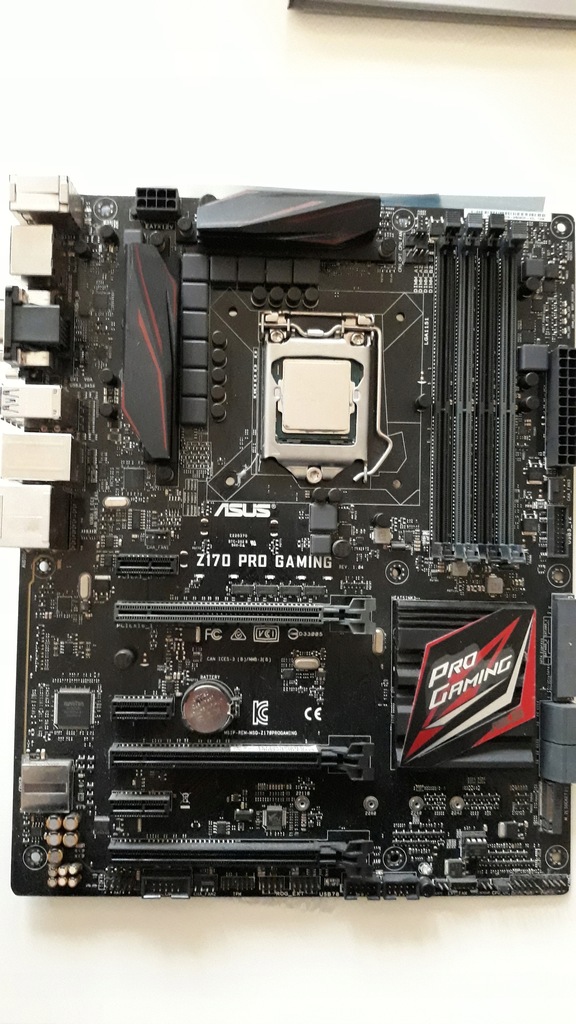 Intel i5 6600k + Asus Z170 Pro Gaming