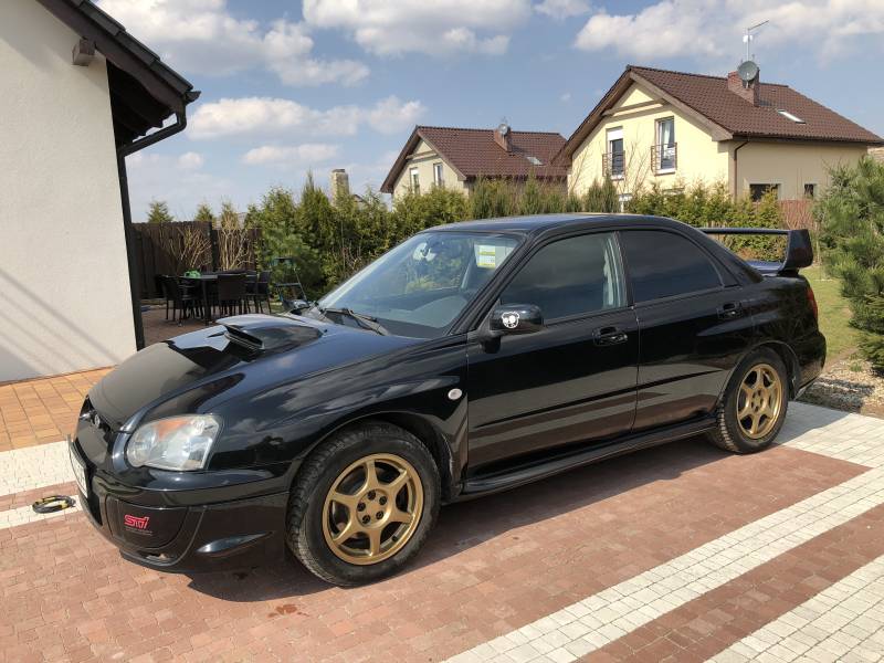  Subaru Impreza GD WRX 2005 STI pakiet czarny