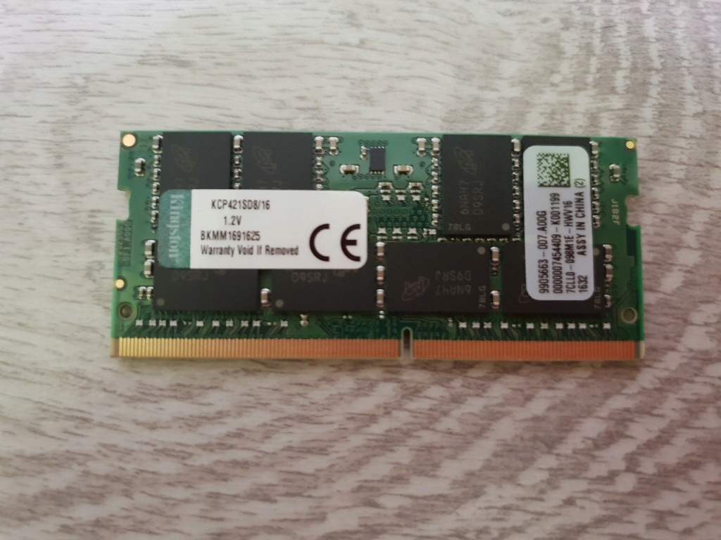 Kingston DDR4 2133 MHz 16 GB