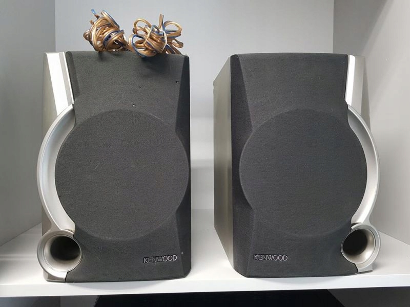 2 KOLUMNY KENWOOD LS N 452 + PRZEWODY