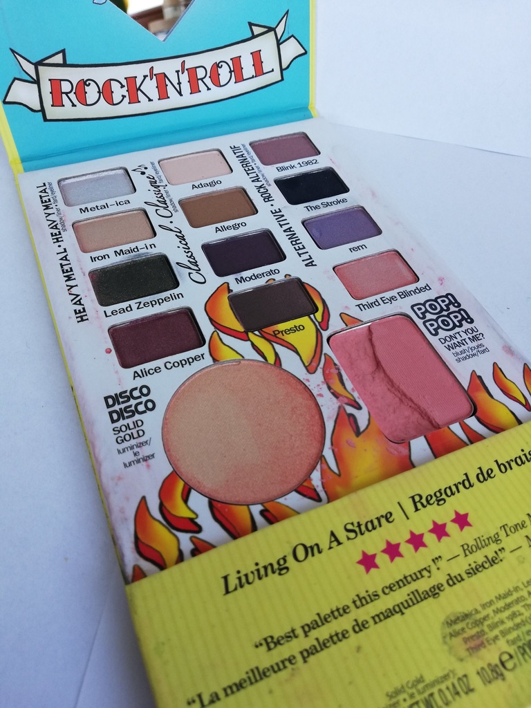 THE BALM BALM JOVI ROCKSTAR PALETA CIENI +GRATIS!!
