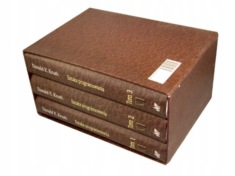 Knuth SZTUKA PROGRAMOWANIA 1-3