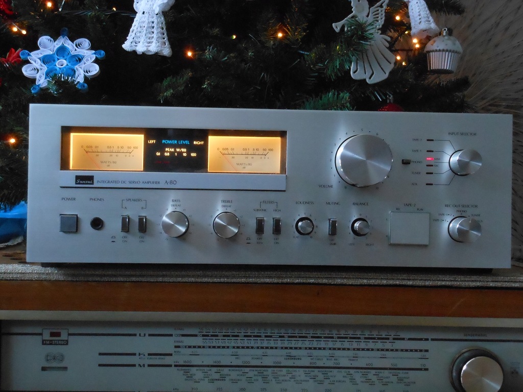 WZMACNIACZ SANSUI A-80 VINTAGE