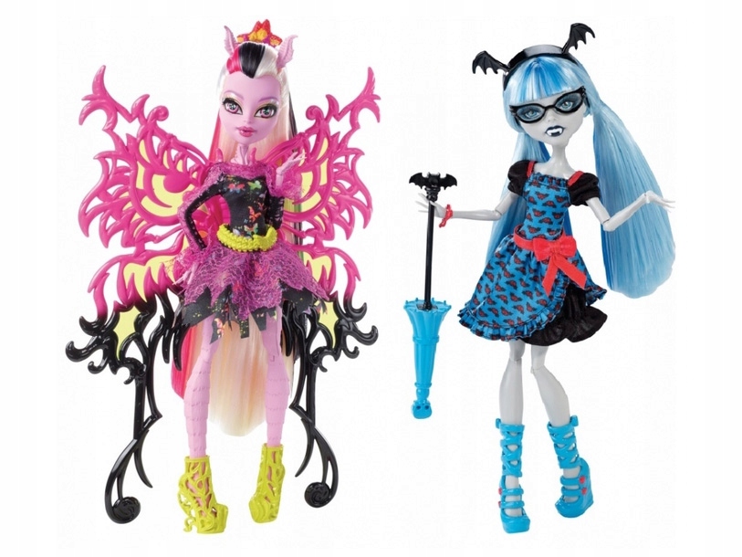 MONSTER HIGH UPIORNE POŁĄCZENIE HYBRYDY