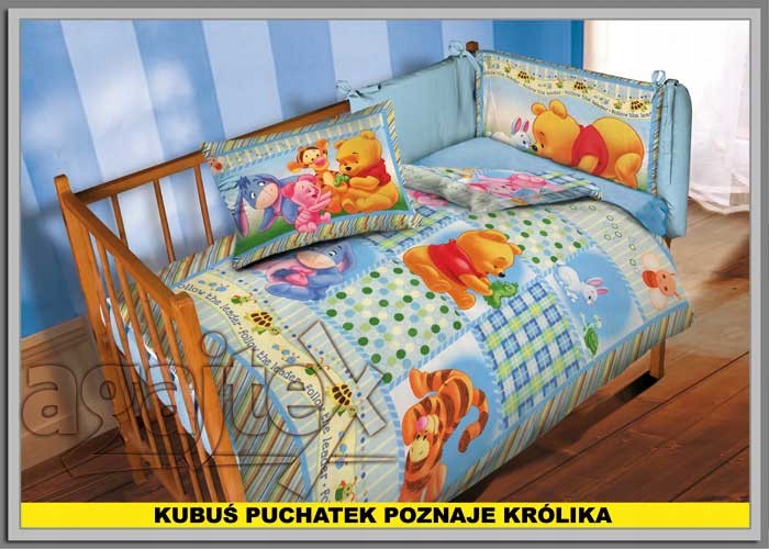 Ochraniacz do łóżeczka Kubuś Puchatek Miś 3cz 170