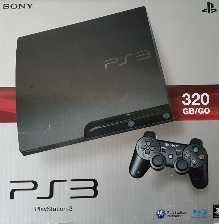 Sony Playstation 3 Ps3 Slim 320gb Pad Gra 7087935721 Oficjalne Archiwum Allegro