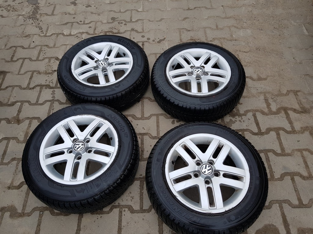 4 Koła Alufelgi Opony Volkswagen Fox 14' Et 43