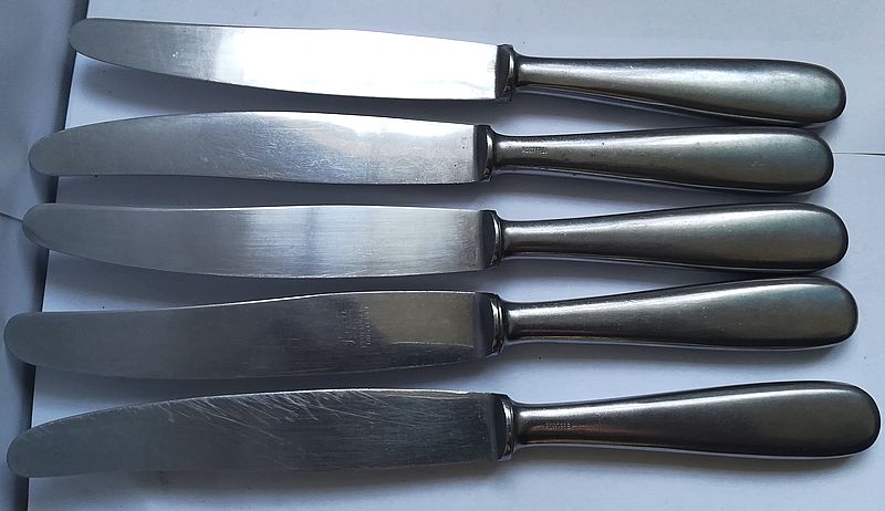 5x noże kuchenne ROSTFREI