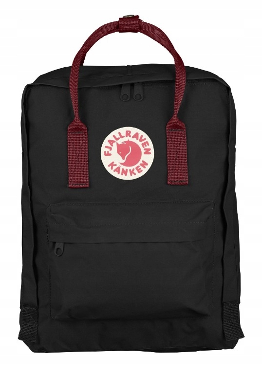 Plecak Fjallraven Kanken Black/Ox Red Uniwersalny