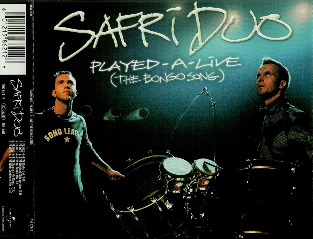 Safri Duo - Played-A-Live (The Bongo Song) 2001
