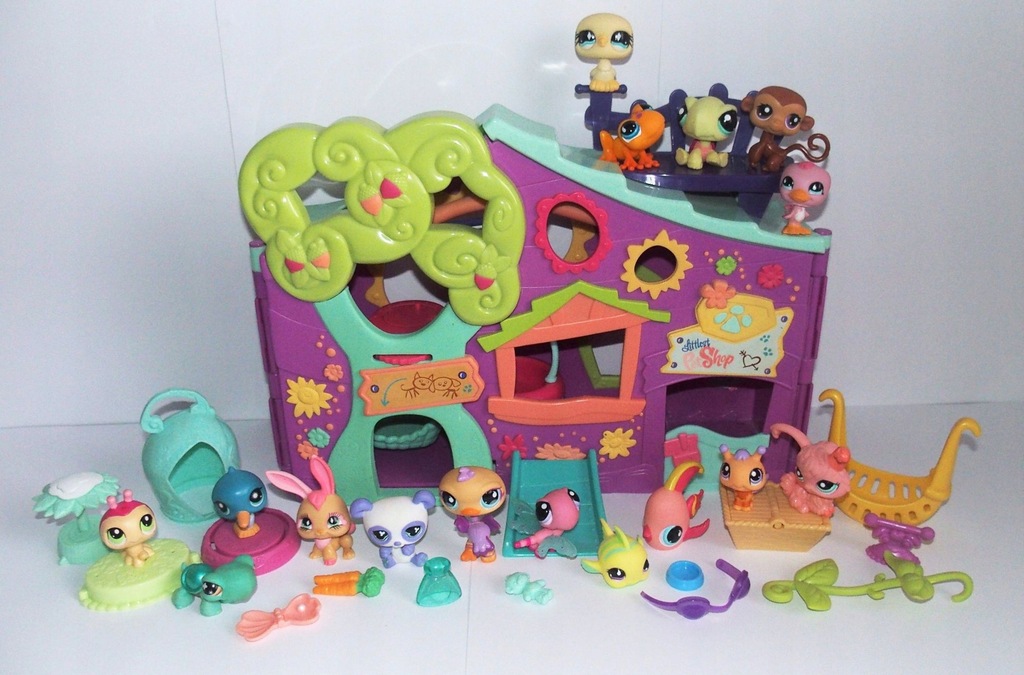 Domek KLUB ZWIERZĄTEK Littlest Pet Shop LPS ZESTAW