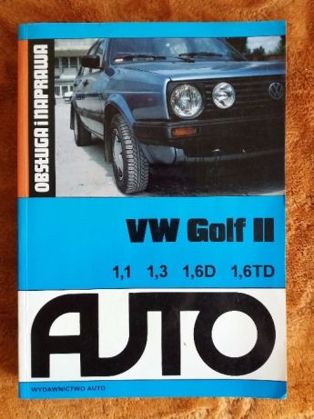 VW Golf 2 sam naprawiam książka