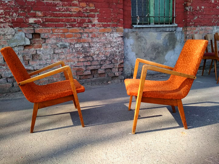 2 Fotele - Bystrzyckie Fabryki Mebli - Design