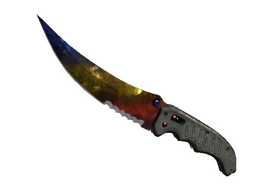 CS:GO NÓŻ KOSA Flip Knife Marble Fade (FN) 3 min