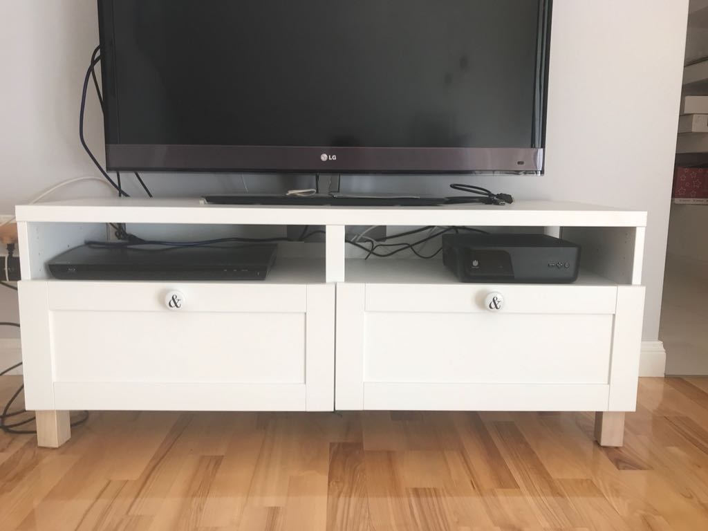 Szafka Rtv Ikea Besta 7394892841 Oficjalne Archiwum Allegro