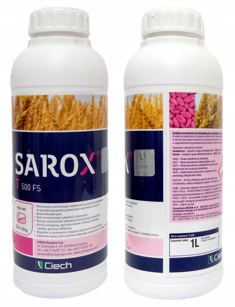 Zaprawa Sarox T 500 FS 1 L Ciech