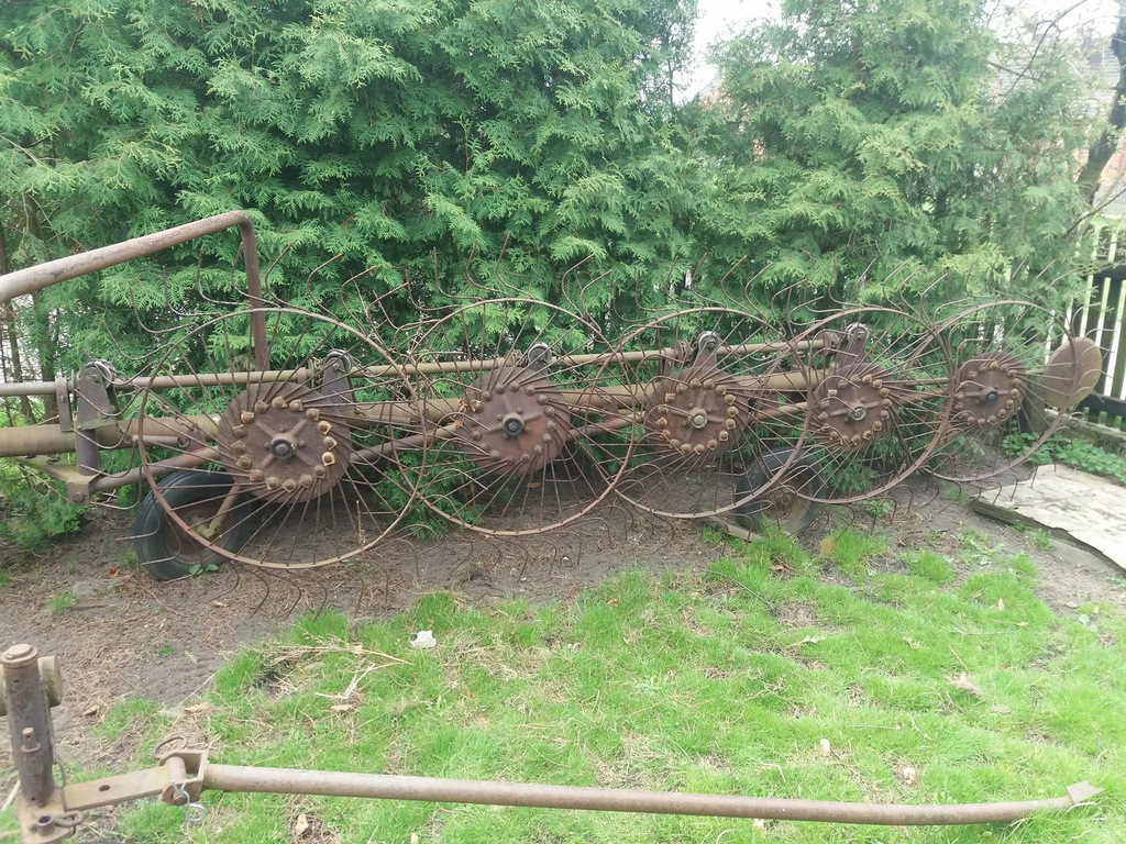 Przewracarka do siana Pająk 5 gwiazdowy