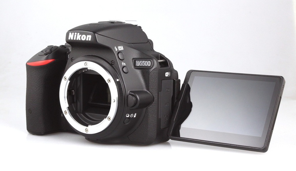 Nikon D5500 BODY, 2600 zdjęć, karta 32GB FVAT 23%