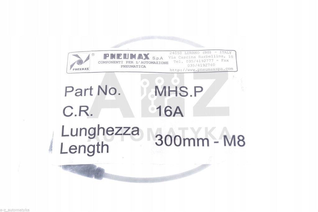 PNEUMAX MHS.P MHSP 16A MAGNETIC SENSORS FOR CYLIN