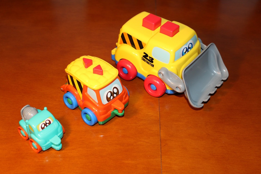 Autka Smily Play, spychacz, SMYK, 3 szt.
