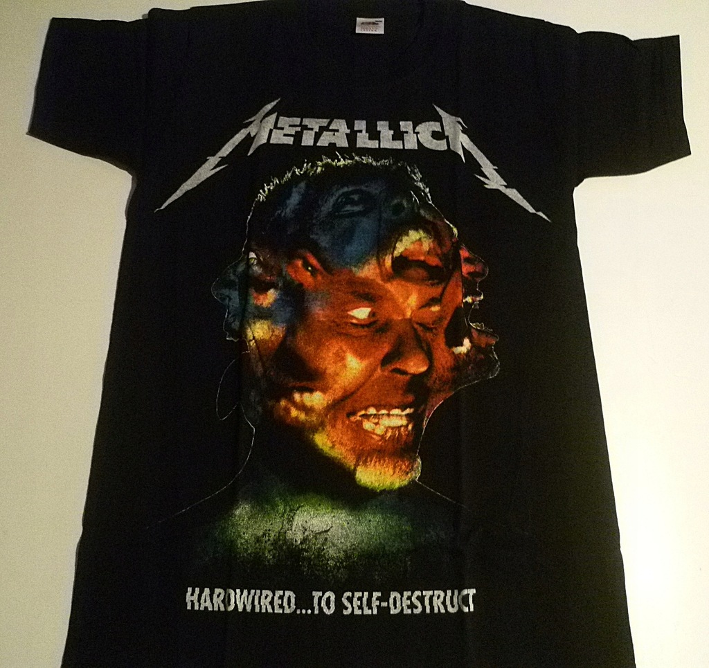 KOSZULKA METALLICA HARDWIRED ...TO SELF-DESTRUCT M