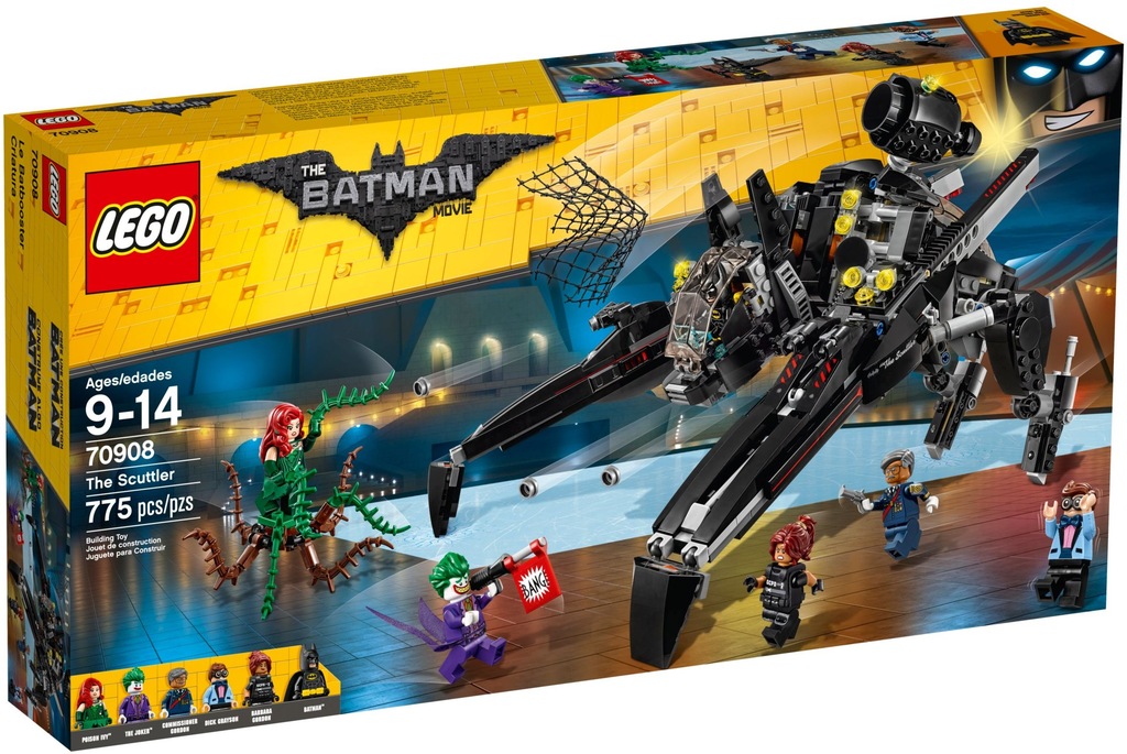 LEGO BATMAN MOVIE 70908 POJAZD KROCZĄCY WYS.24H