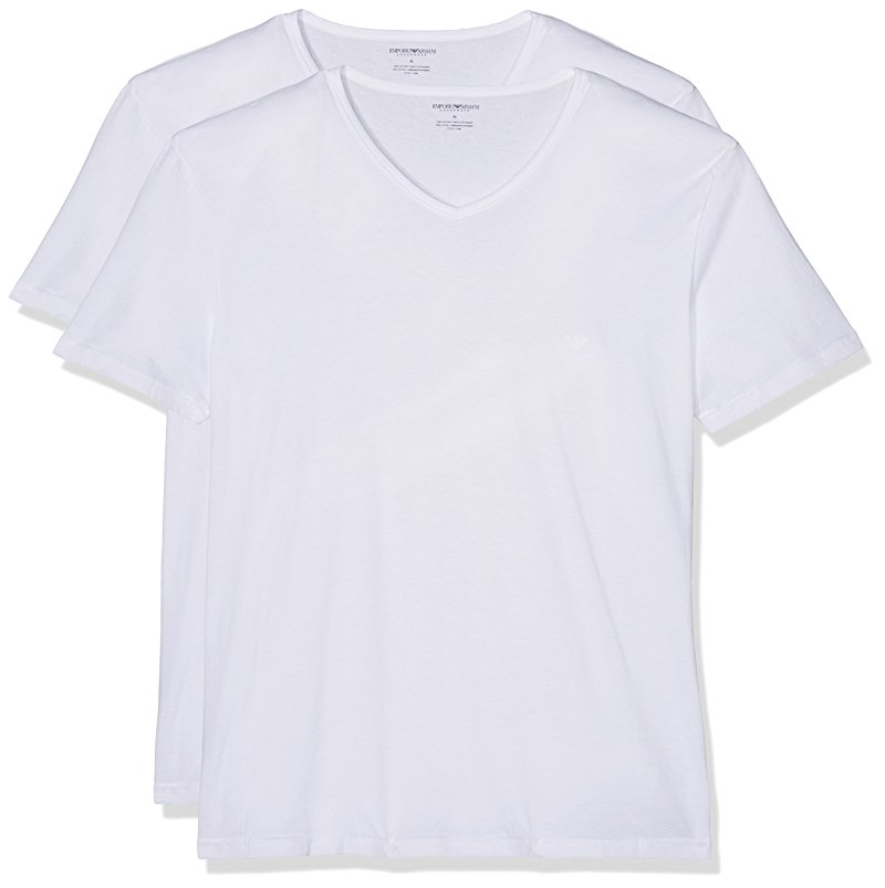 Emporio Armani T-Shirt Koszulka Męska 2 szt S