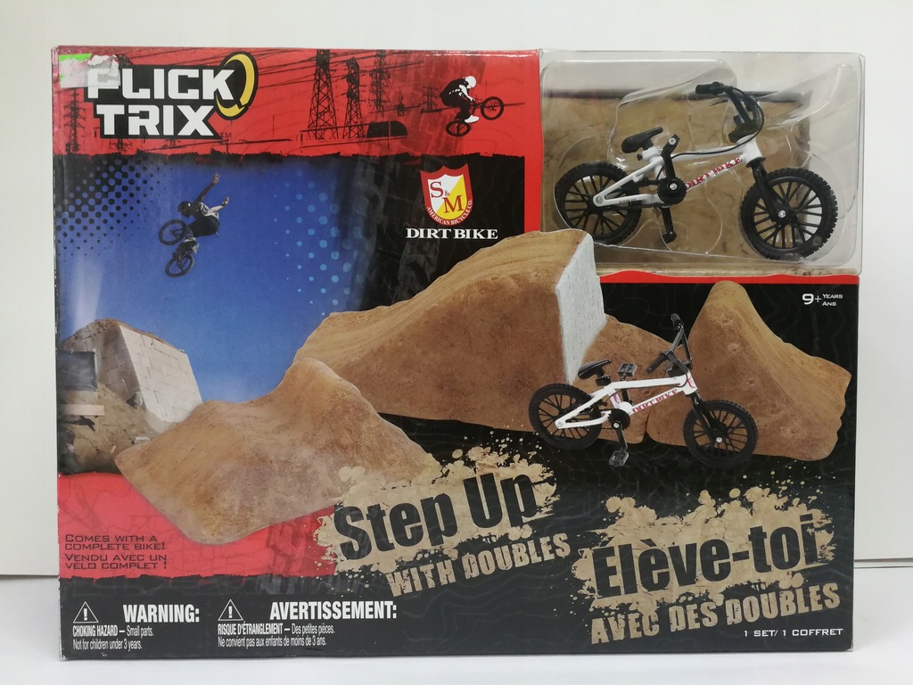 Flick Trix Step Up With Doubles BMX