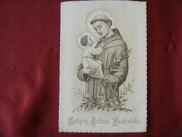 Św. Antoni Padewski - 1906 r. - Kościół w CHYROWIE