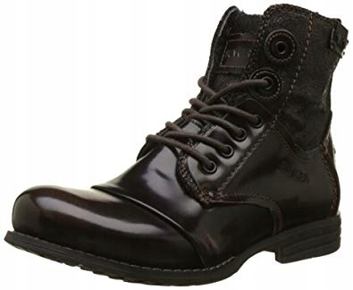 HV3270 BUNKER Buty damskie Botki 38 Czarne