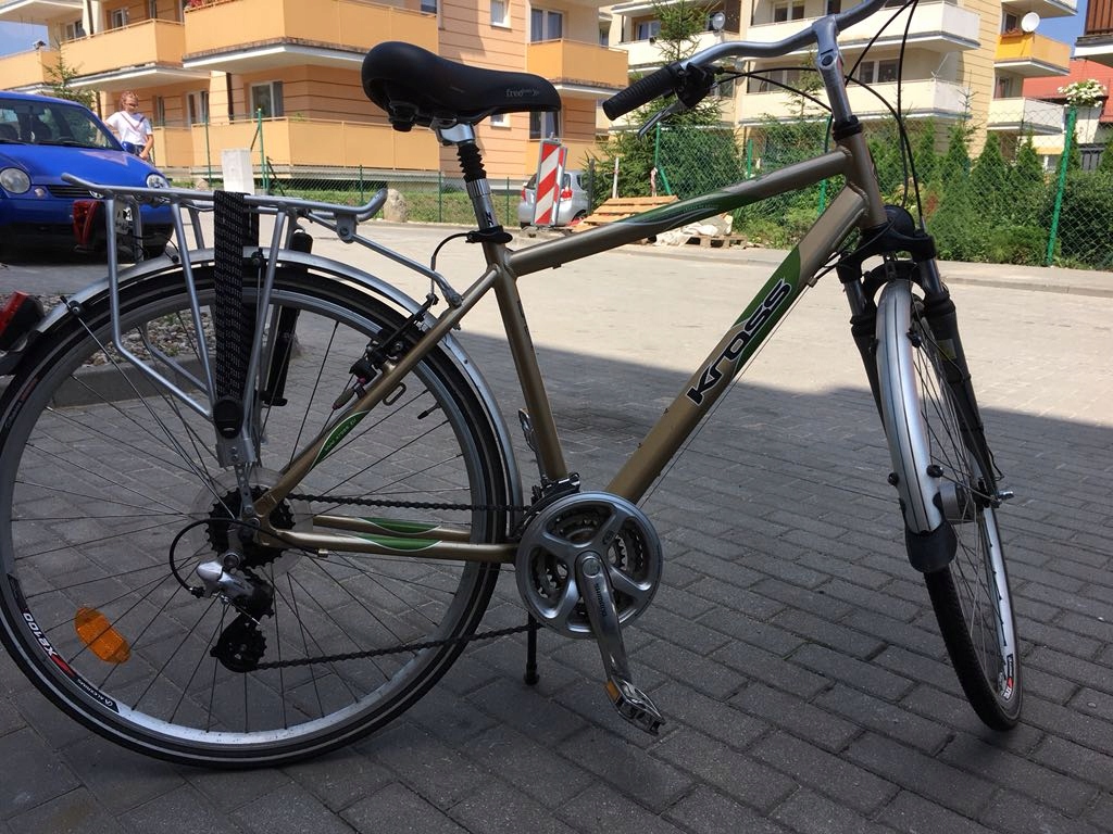 Rower damski KROSS TRANS PACIFIC rozm. 19 7467840504 oficjalne archiwum Allegro