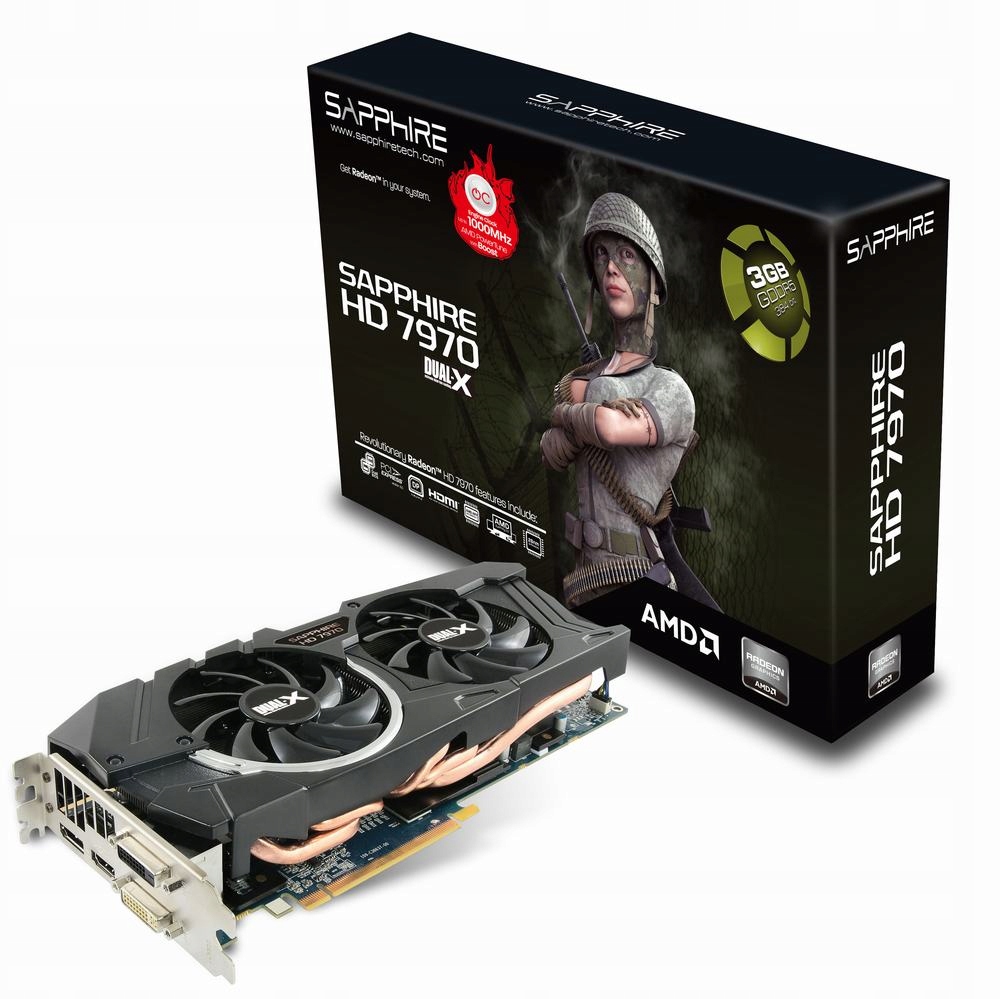 Sapphire Hd 7970 Oc Wydajnosc R9 280x Zasilacz 7657603933 Oficjalne Archiwum Allegro