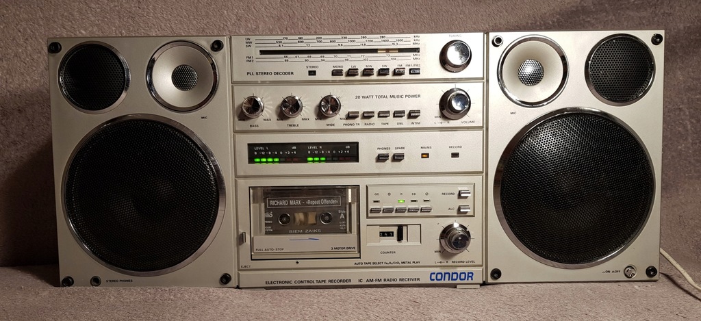 RADIOMAGNETOFON UNITRA LUBARTÓW RM 820S CONDOR
