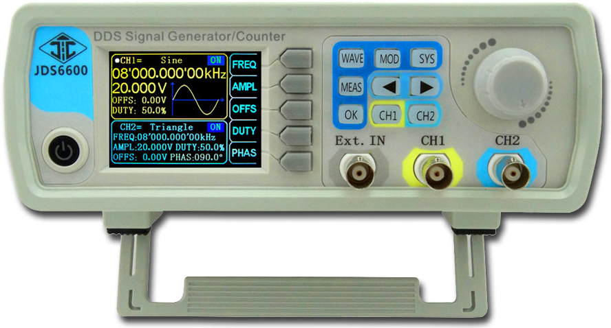 Jds6600 генератор сигналов