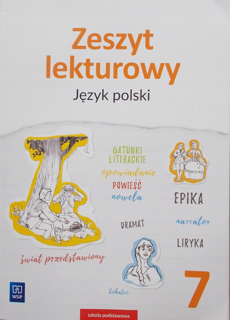 Zeszyt lekturowy 7 Język polski WSiP