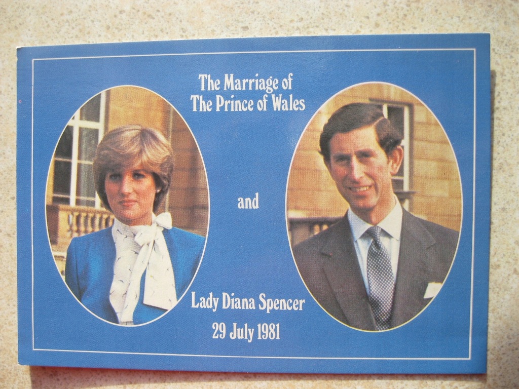 Książe Walii Karol oraz Diana Spencer z 1981 r.