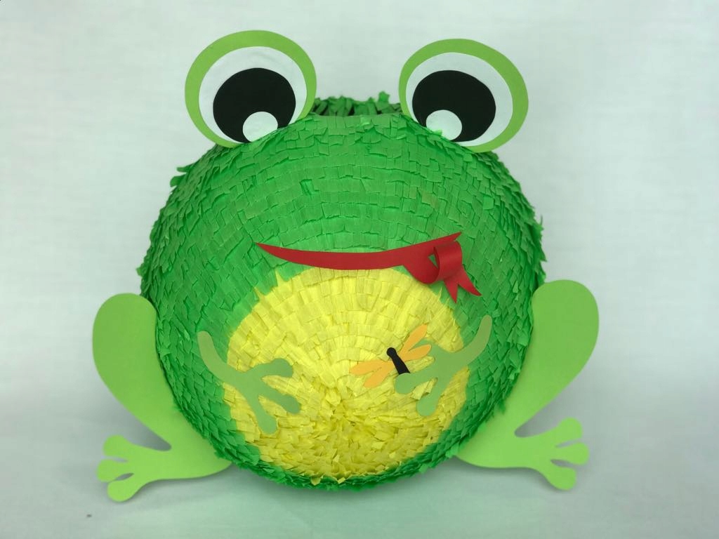 piniata Żaba pinata urodzinowa Żabka urodziny