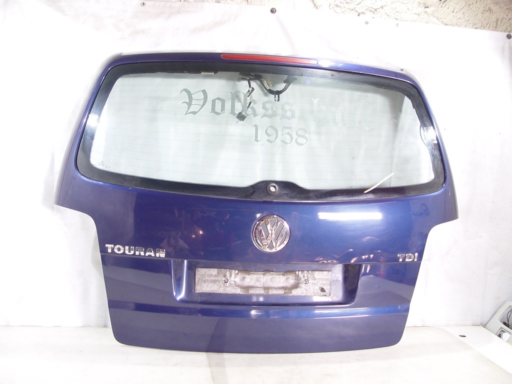 VW TOURAN I KLAPA Z SZYBĄ TYŁ TYLNA BAGAŻNIKA LB5N