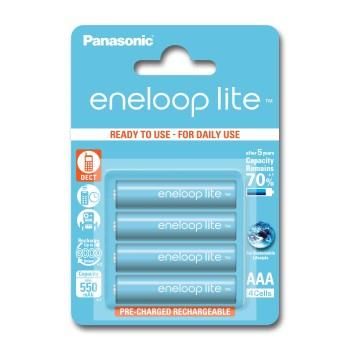 Akumulatorki Eneloop Panasonic Lite AAA 550 mAh 4