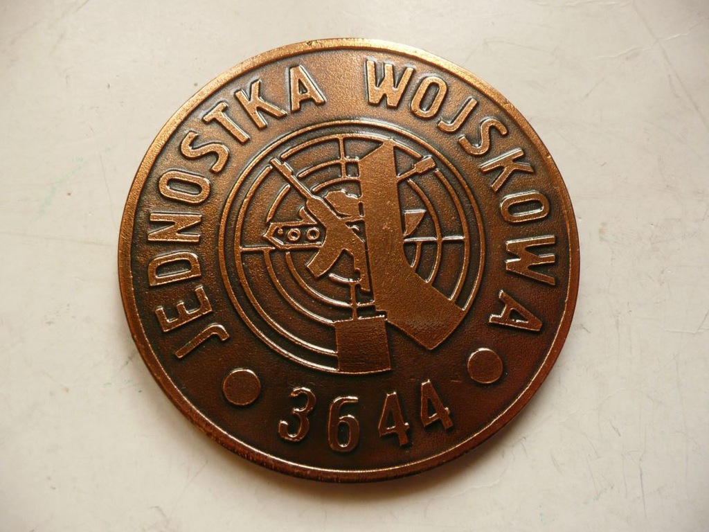 medal Jednostka wojskowa 3644 KOŁOBRZEG 1989