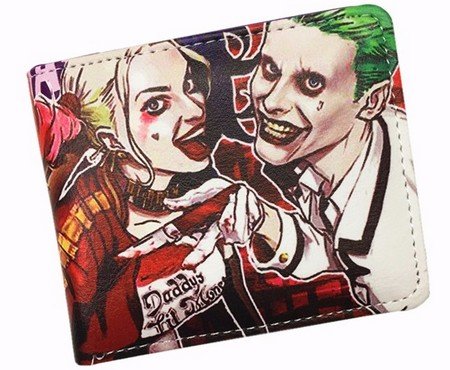 portfel Batman Joker Harley Quinn suicide Komiks