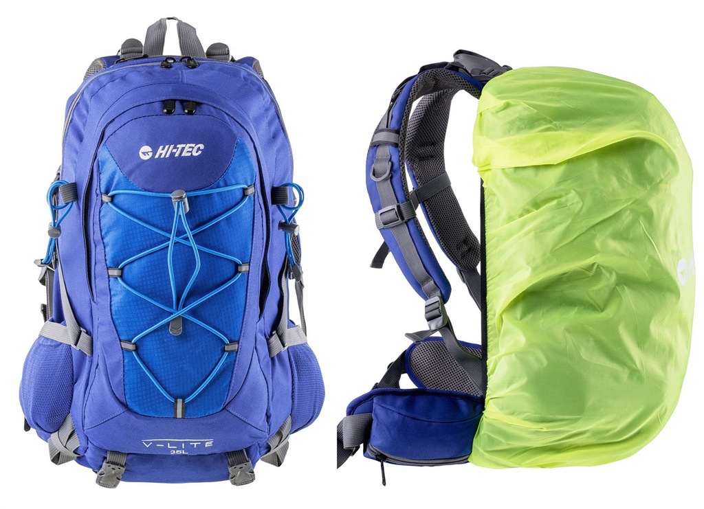 [OKsport] HI-TEC plecak Aruba 35L Blue + raincover