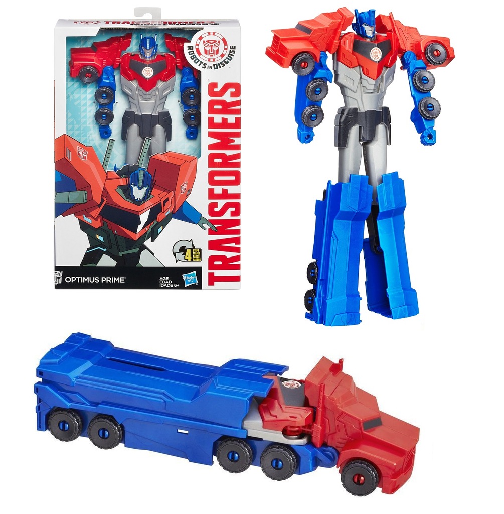 ORYGINAŁ HASBRO TRANSFORMERS OPTIMUS PRIME 2X1 