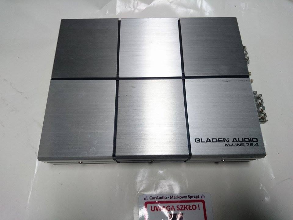 Wzmacniacz Gladen Audio M-line 75.4 (mosconi steg