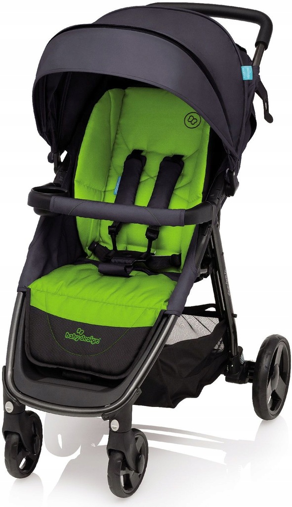 WÓZEK SPACEROWY CLEVER BABY DESIGN ZIELONY