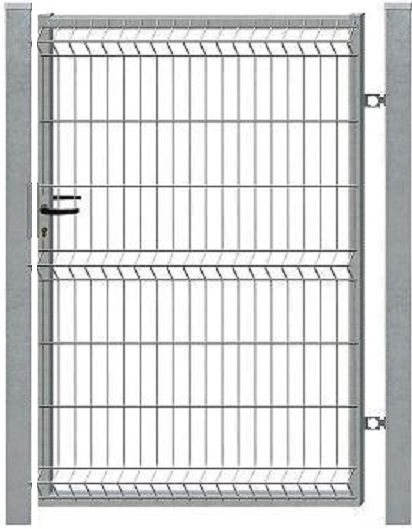 Furtka panelowa + Słupki Komplet , h-150cm, OCYNK
