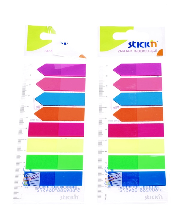 5321-25 .STICK'N... i#u KOLOROWE KARTECZKI FISZKI